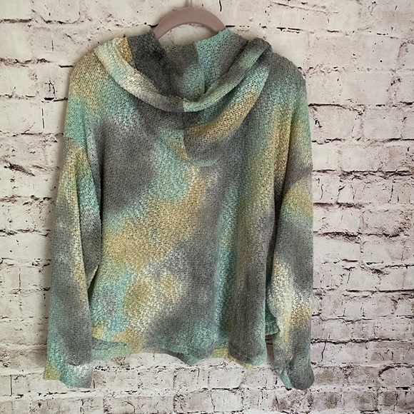 Vintage Havana popcorn tie-dye hoodie sweater - Picture 8 of 11